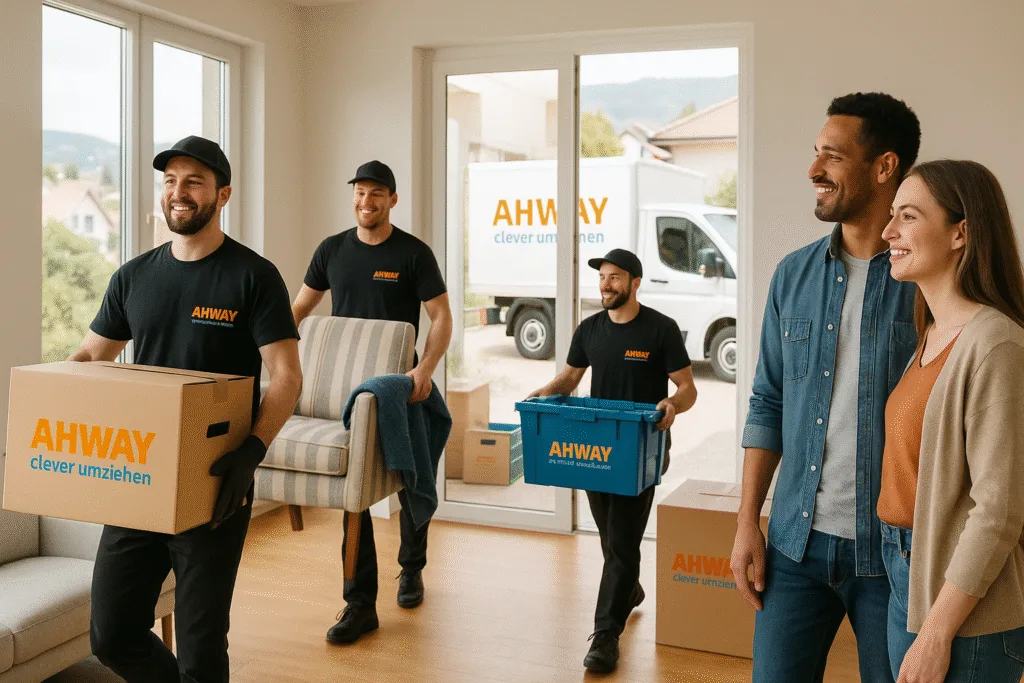 Relocation privat in der Schweiz mit Full-Service, Familie zieht stressfrei in Winterthur und Zürich ein